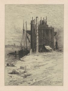 Réserves de charbon à New Bedford - Robert Swain Gifford