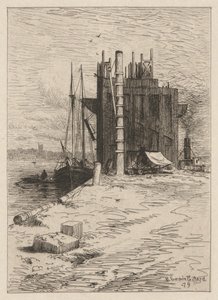 Poches de charbon à New Bedford - Robert Swain Gifford