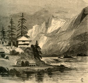 Middle Block-house, Cascades, 1872