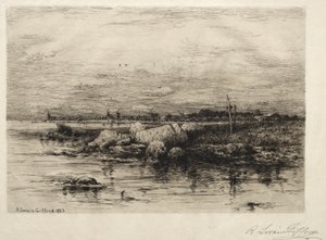 Embouchure de la rivière Apponaganasett - Robert Swain Gifford