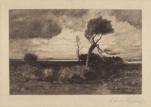 Près de la côte [grande plaque]