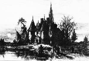 La Maison Usher, illustration de 