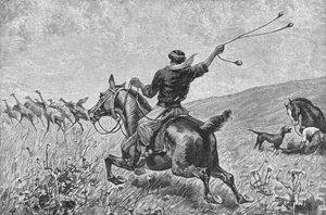 Lancer des bolas, vers 1885, 1890 - Robert Taylor Pritchett