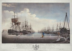 Vue ouest du nouveau quai à Kingston upon Hull - Robert Thew