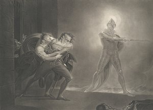 Hamlet, Horatio, Marcellus et le fantôme