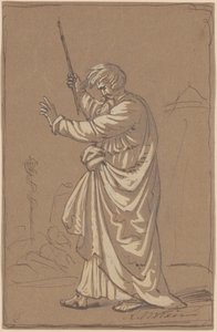 Aaron Transformant son Bâton en Serpent - Robert W. Weir