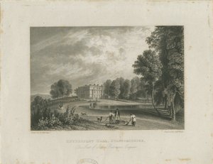 Biddulph - Knypersley Hall [nouveau] : gravure sur acier, nd [?19e siècle] - Robert Wallis