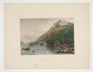 Montagne Noire (Lac George), illustration pour Nathaniel Parker Willis