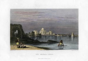 Taj Mahal, Agra, Inde, 19e siècle