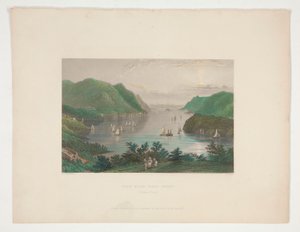 Vue de West Point (Hudson River), illustration pour Nathaniel Parker Willis - Robert Wallis