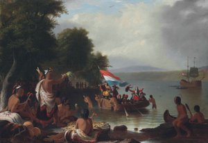Débarquement de Henry Hudson - Robert Walter Weir