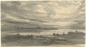 Paysage avec lac - Robert Walter Weir