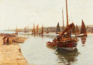Arrivée de la Pêche au Hareng, Montrose