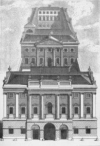 Vue en perspective de la Banque d