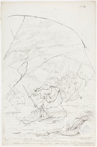 La mère de Lemminkäinen à Tuonela - Robert Wilhelm Ekman