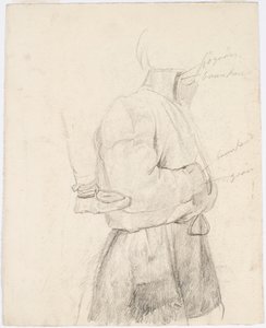 Répétition générale, chaussure en cuir à gauche - Robert Wilhelm Ekman
