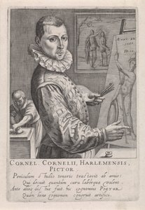Portrait de Cornelis Cornelisz. van Haarlem