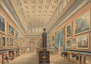 La galerie de tableaux flamands, la demeure de Thomas Hope, Duchess Street, Portland Place - Robert William Billings