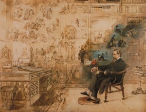 Le Rêve de Dickens, 1875 - Robert William Buss