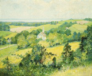Collines de la Nouvelle-Angleterre - Robert William Vonnoh