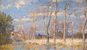 Les premiers jours du printemps - Robert William Vonnoh