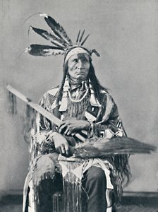 Un chef Sioux, 1912