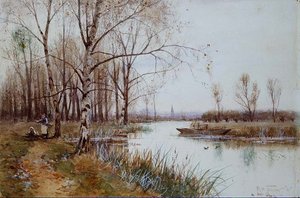 Sur la Colne - Robert Winchester Fraser