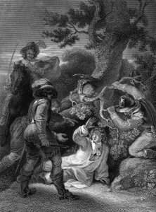 Le Duc de Monmouth capturé après la bataille de Sedgemoor - Robert after Smirke