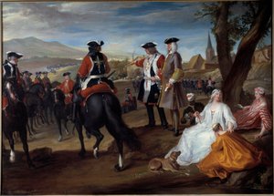 Revue des mousquetaires noirs dans la plaine des Sablons - Robert de Sery
