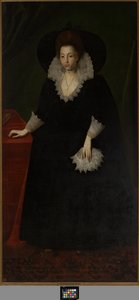 Frances Walsingham, épouse de Sir Philip Sidney, c.1570-1632 - Robert the Elder (attr. to) Peake