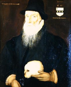 Sir Edward Grimston (1529-1610) en Vieil Homme - Robert the Elder Peake
