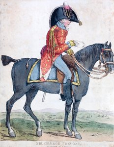 Sir George Prevost, soldat britannique et administrateur colonial, gouverneur général du Canada