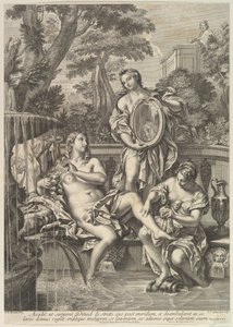 David et Bethsabée, 1680-1743 - Robert van Audenaerde