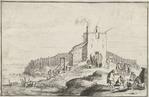 Petit fort au bord d