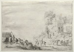 Le Poste avancé - Robert van den Hoecke