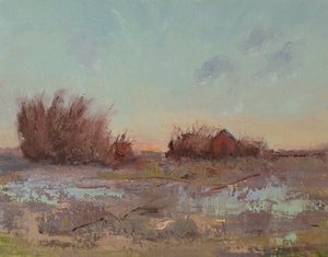 Granges près du marais, 2023 - Roberta Murray