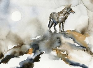 La Lune du Loup solitaire