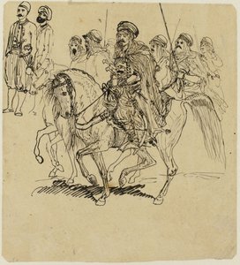 Cavaliers arabes - Rodolphe Bresdin