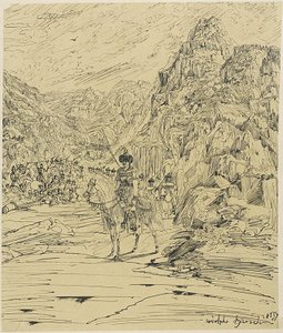 Bataille dans les montagnes - Rodolphe Bresdin