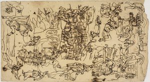 Scènes bibliques - Rodolphe Bresdin