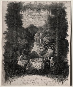 Premier frontispice pour Fables et Contes de Fées par Thierry-Faletans