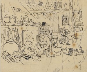 Misère à la maison - Rodolphe Bresdin