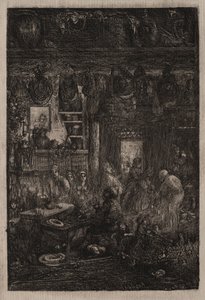 Intérieur moldave, 1865