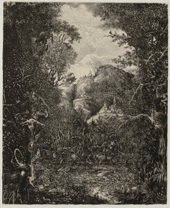 Les villes au-delà du marais - Rodolphe Bresdin