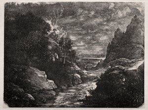 Le Ruisseau de Montagne - Rodolphe Bresdin