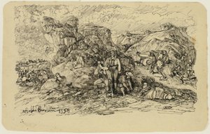 Les contrebandiers - Rodolphe Bresdin