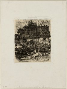 La Ferme au toit de chaume, de Revue Fantaisiste - Rodolphe Bresdin