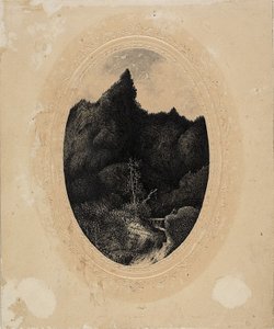 Le Voyageur dans les montagnes - Rodolphe Bresdin