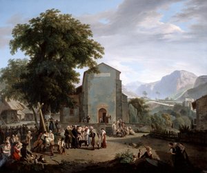 Le rétablissement du culte après la Révolution - Rodolphe Topffer