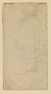 Homme vu de dos (verso)